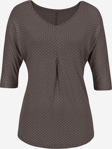 LASCANA Blouse in Bruin: voorkant