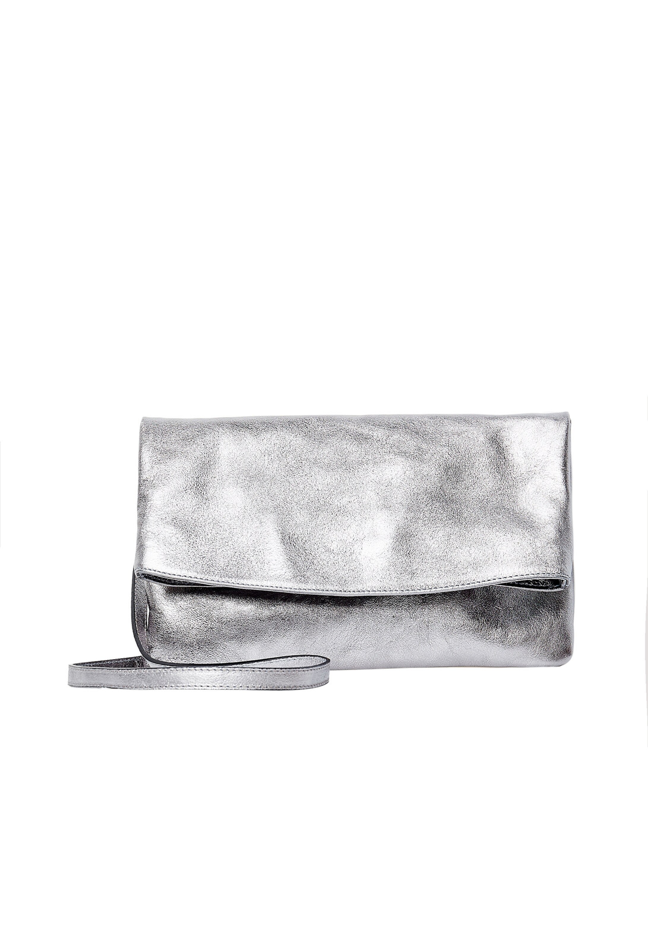 MYMO - Clutch in de kleur Zilvergrijs