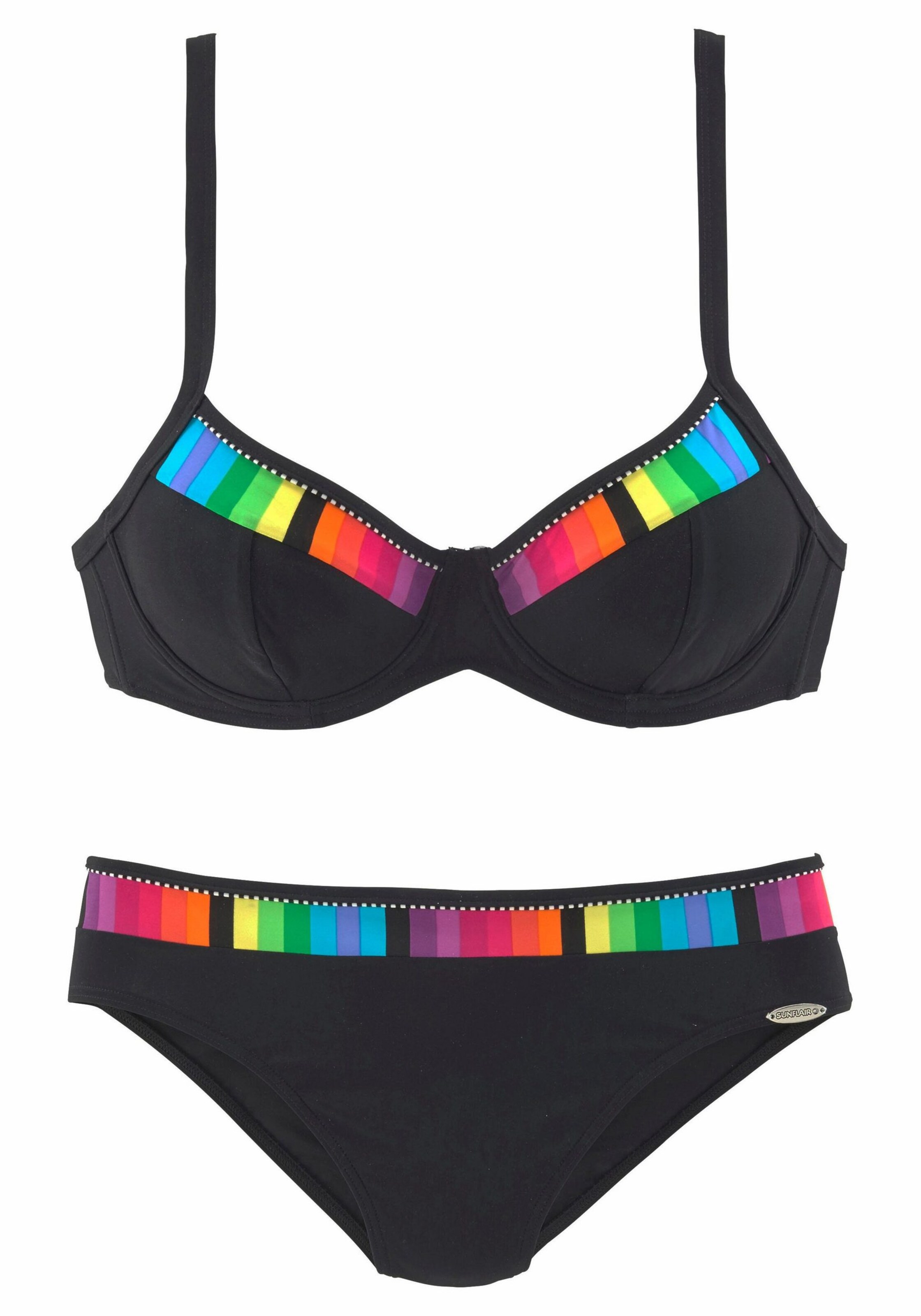 SUNFLAIR - Bügel-Bikini in schwarz