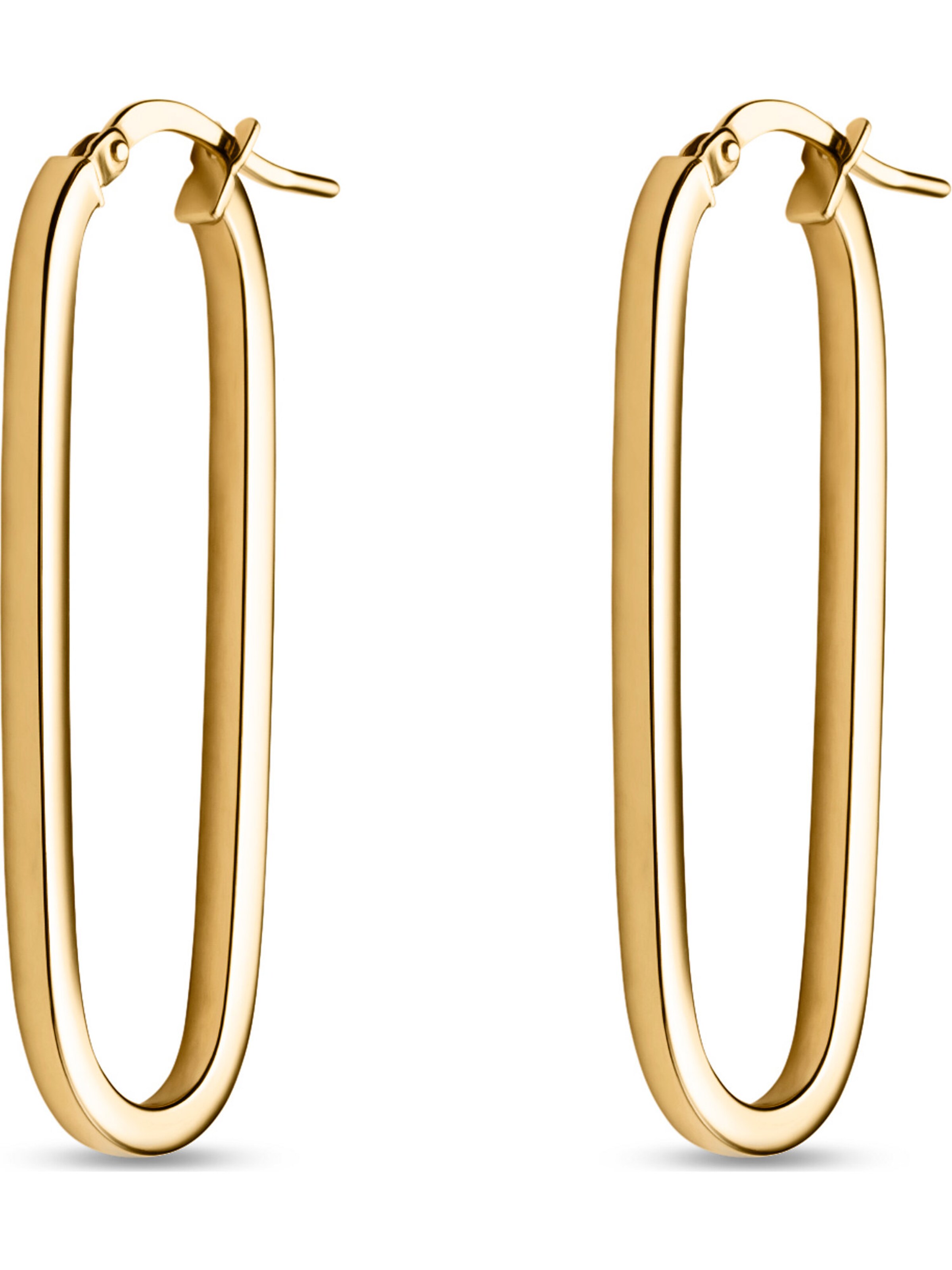 CHRIST Earrings in Gold: front