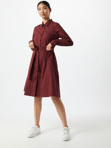 ICHI Shirt dress 'Sarah' in Red: front