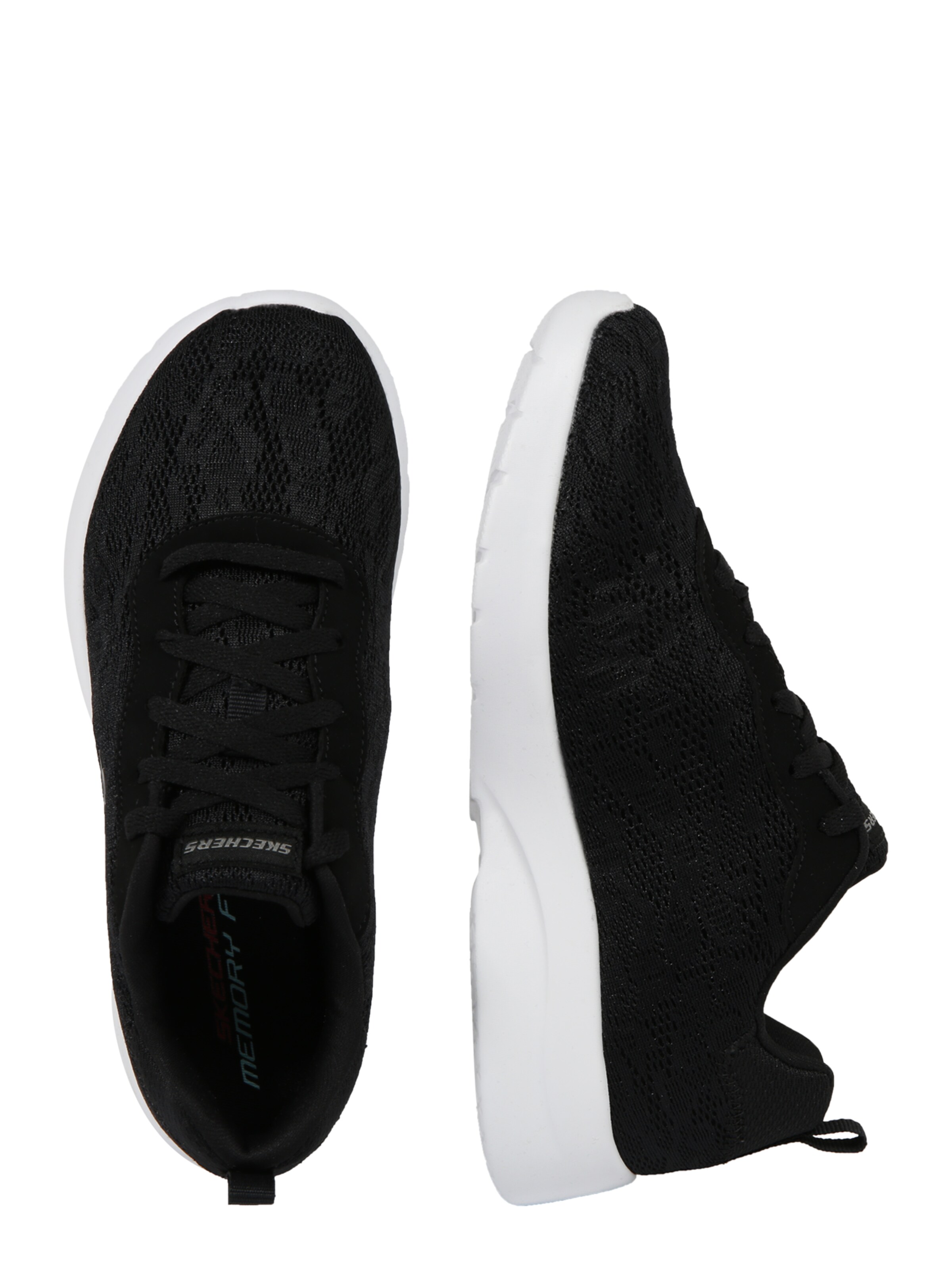 SKECHERS Sneakers 'Dynamight 2.0' in Black: side