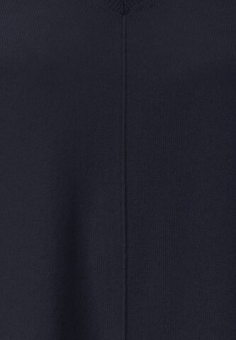 include Kaschmirpullover mit V-Ausschnitt in Blau