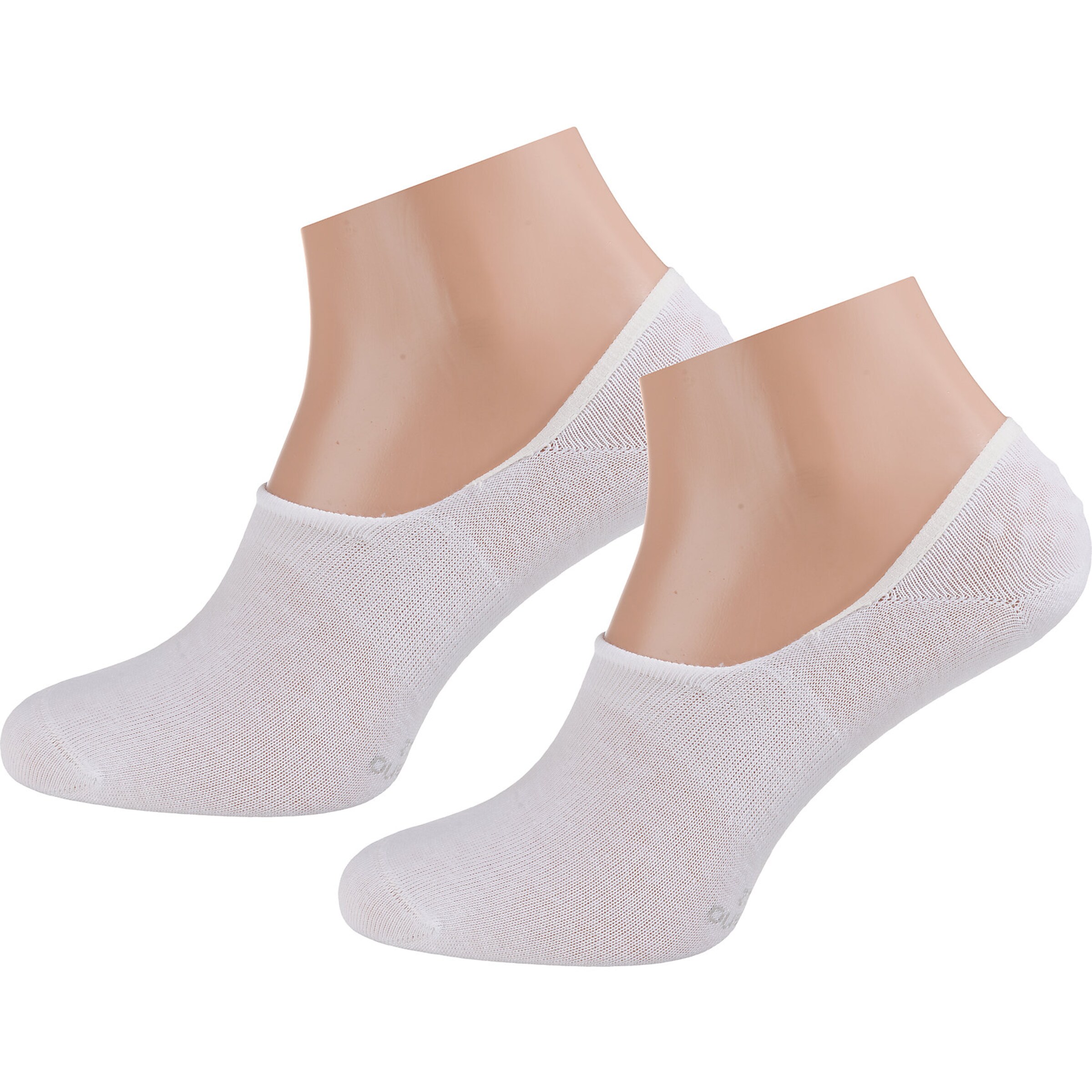 camano - Socken 'Invisible' in weiß