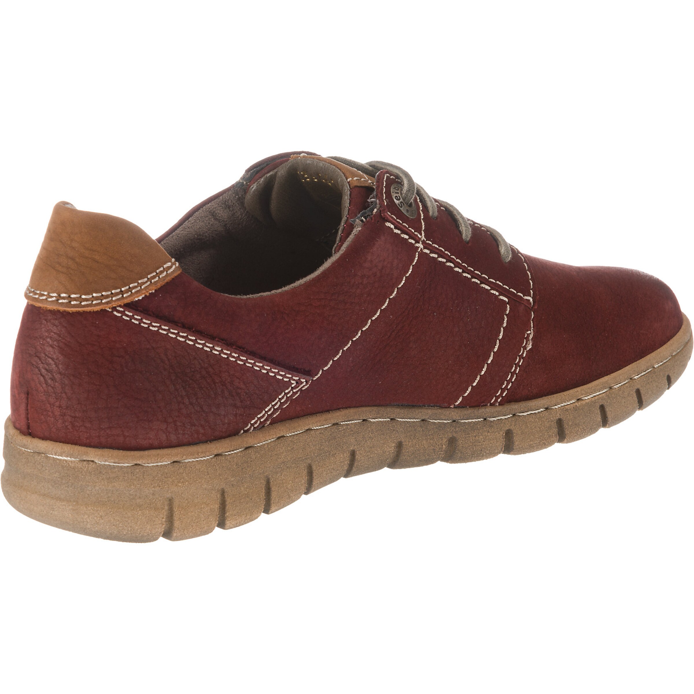 JOSEF SEIBEL Athletic Lace-Up Shoes 'Steffi 59' in Red