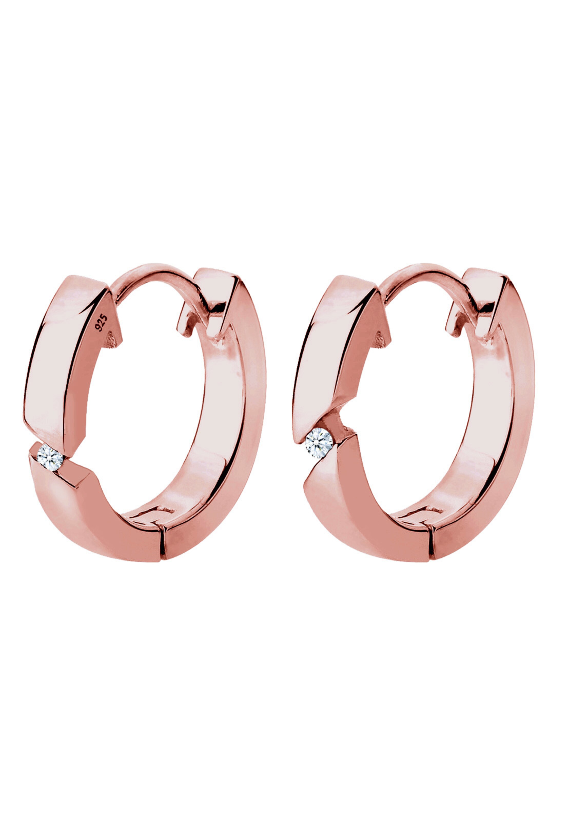 Elli DIAMONDS Earrings 'Diamant' in Gold