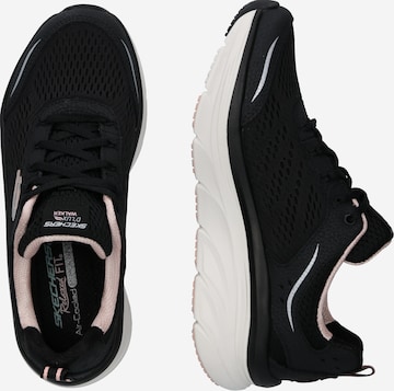 SKECHERS Sneakers laag 'D'lux Walker' in Zwart