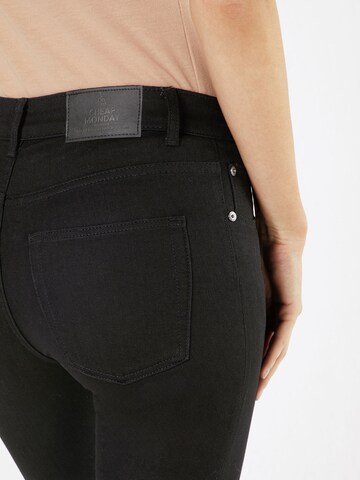 Skinny Jeans 'Mid Skin' de la CHEAP MONDAY pe negru