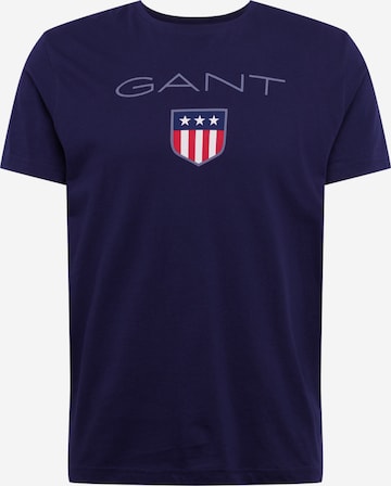 GANT - Camisa em azul: frente