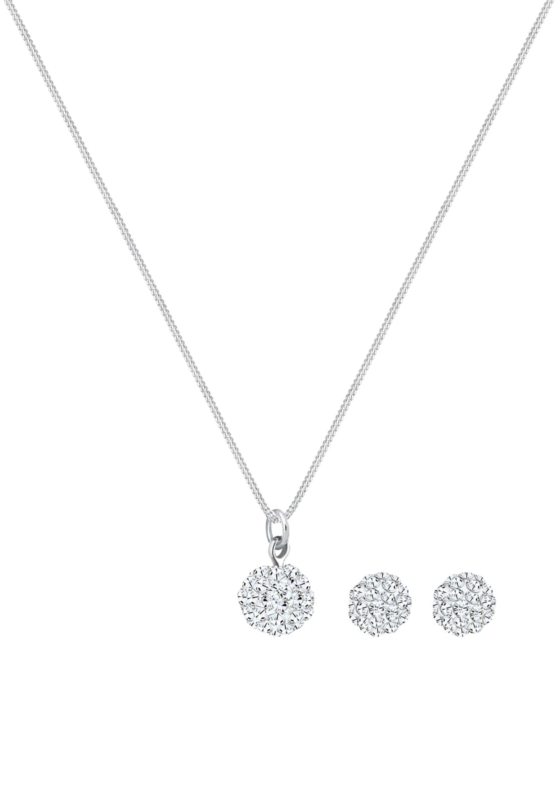 ELLI Комплект украшений в Серебристый