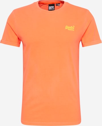 Superdry T-Shirt in Orange: predná strana