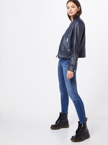 Maze Lederjacke 'Grenada' in Blau