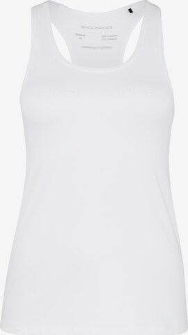 ENDURANCE Sports Top in White: front