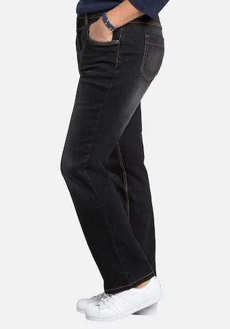 SHEEGO Regular Jeans 'Lana' in Black