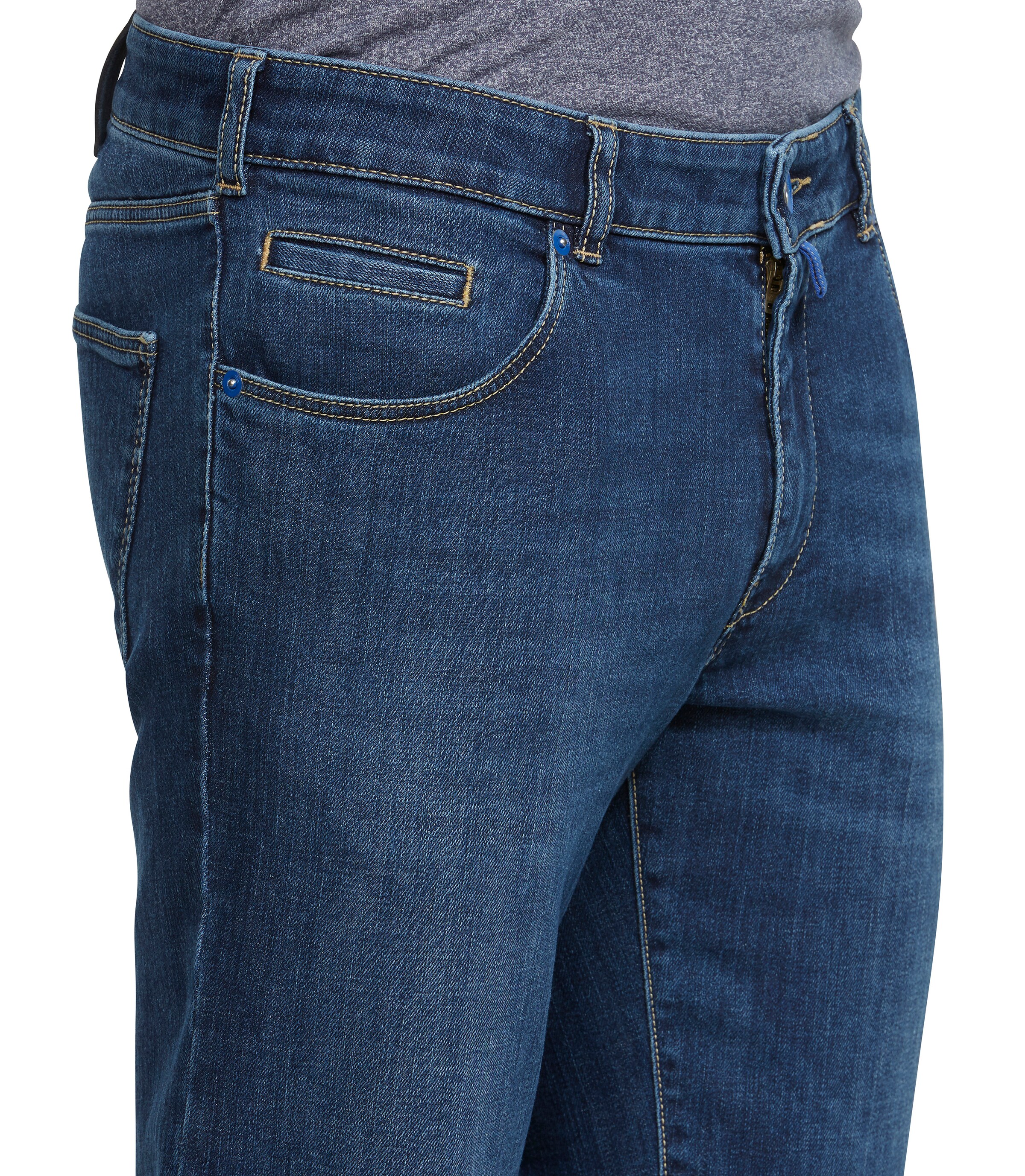 Meyer Hosen Regular Jeans in Blue