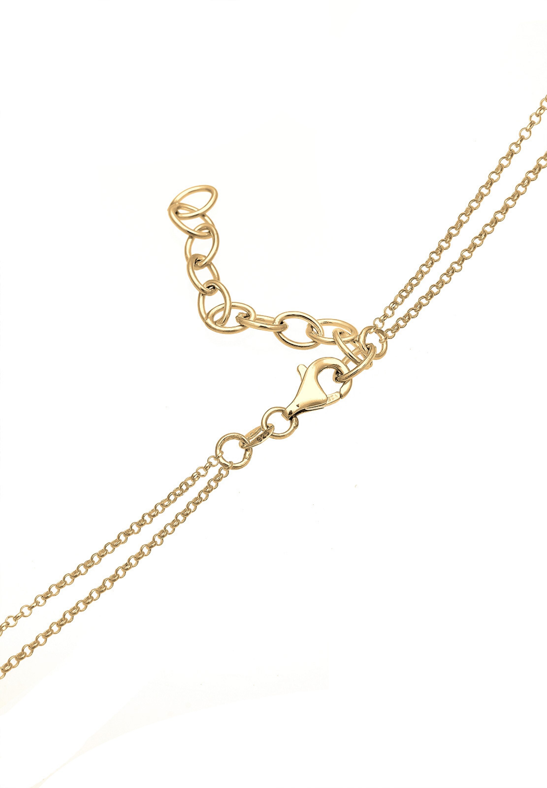 ELLI Necklace 'Kreis' in Gold