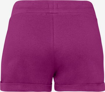 H.I.S Pyžamové kalhoty – fialová
