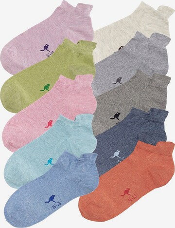 KangaROOS Ankle Socks in Mixed colors: front