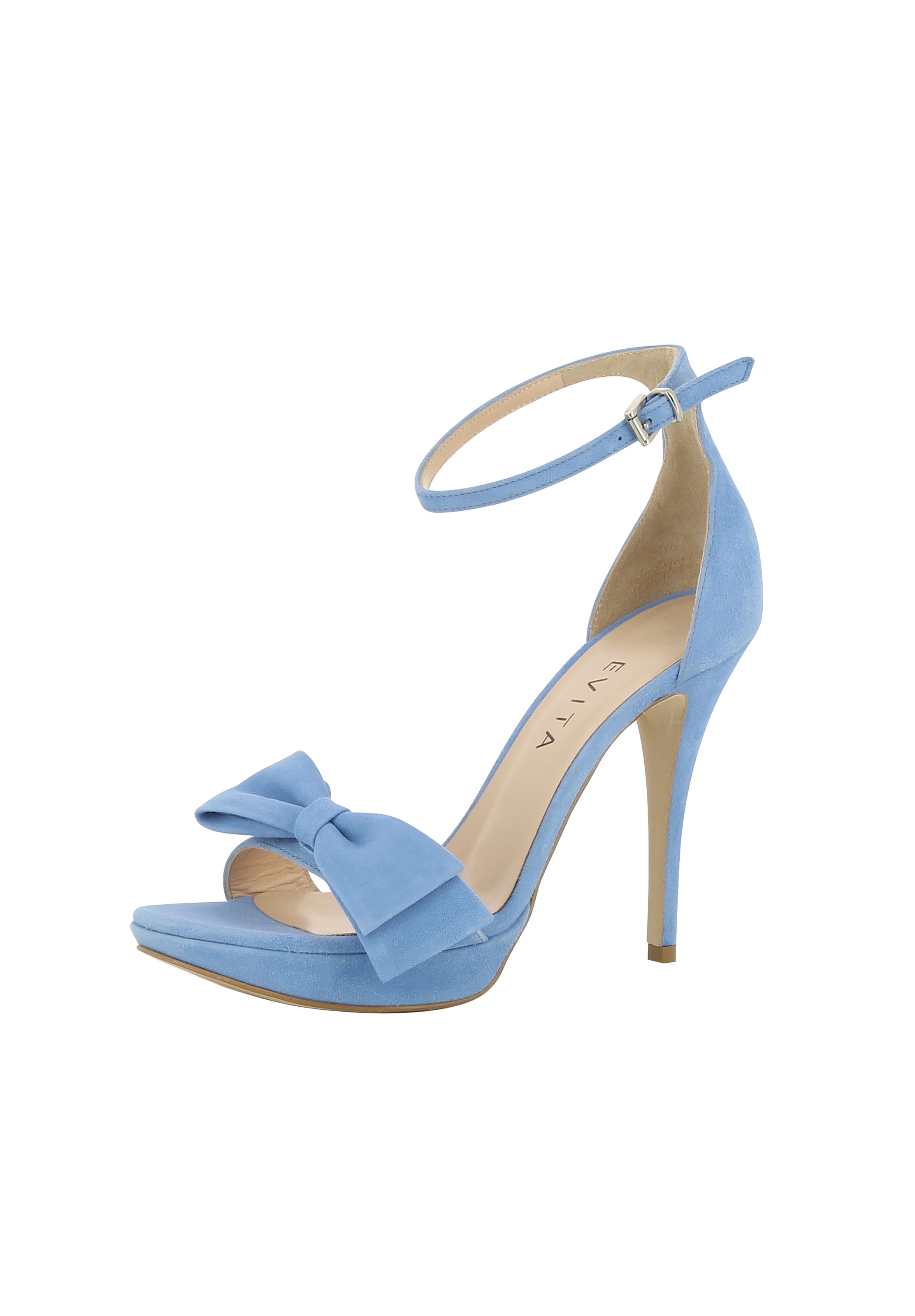 EVITA Sandalette 'Valeria' in Blau: Vorderseite