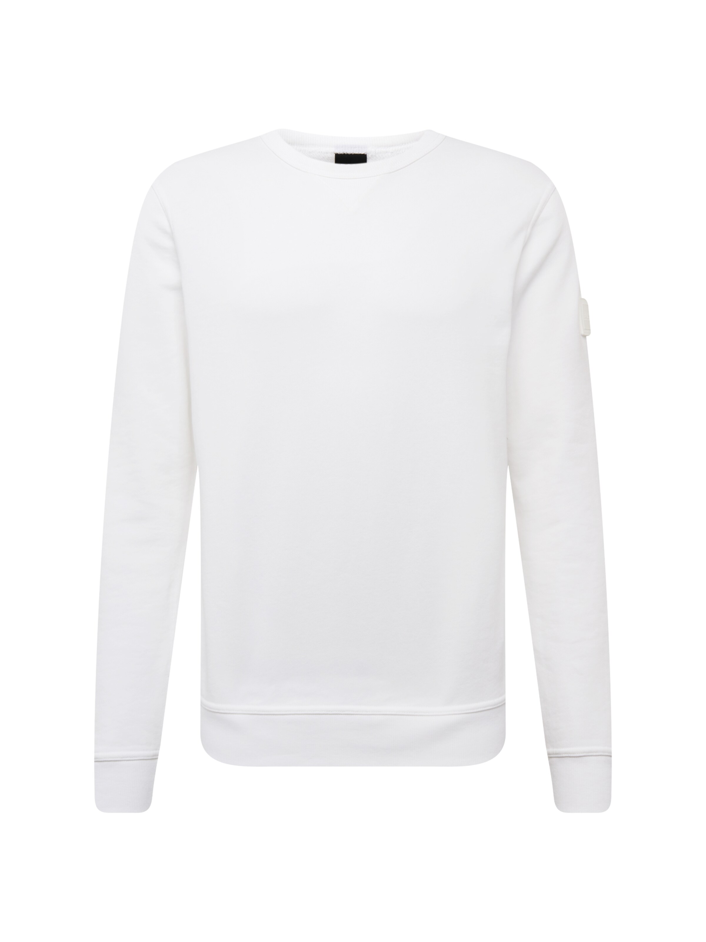 BOSS - Sweatshirt 'Walkup' in de kleur Wit