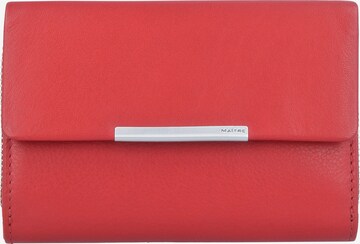 Maître Wallet 'Belg Dagrete' in Red: front