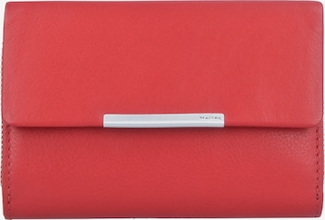 Maître Wallet 'Belg Dagrete' in Red: front