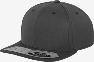 Cappello da baseball 'Fitted' di Flexfit in grigio: frontale