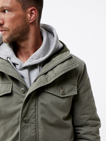 DAN FOX APPAREL Tussenparka 'Jake ' in Groen