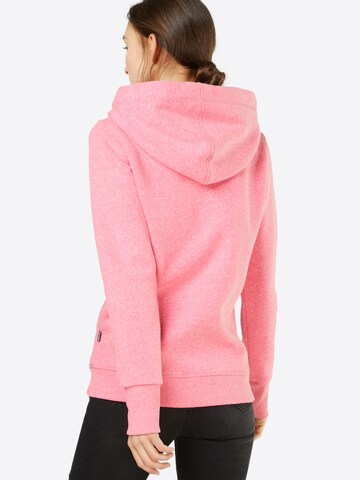 Superdry Sweatshirt 'Vintage Pop Entry' in Roze: terug