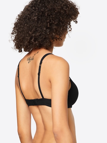 Skiny Minimiser Bra in Black: back