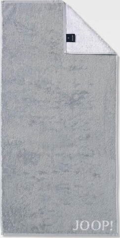 JOOP! Towel 'Doubleface' in Grey: front