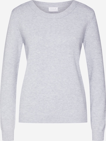 VILA Sweater 'Ril' in Grey: front