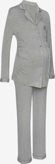 LASCANA Pyjama en gris chiné, Vue avec produit