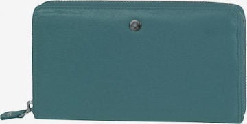 GREENBURRY Wallet in Blue: front