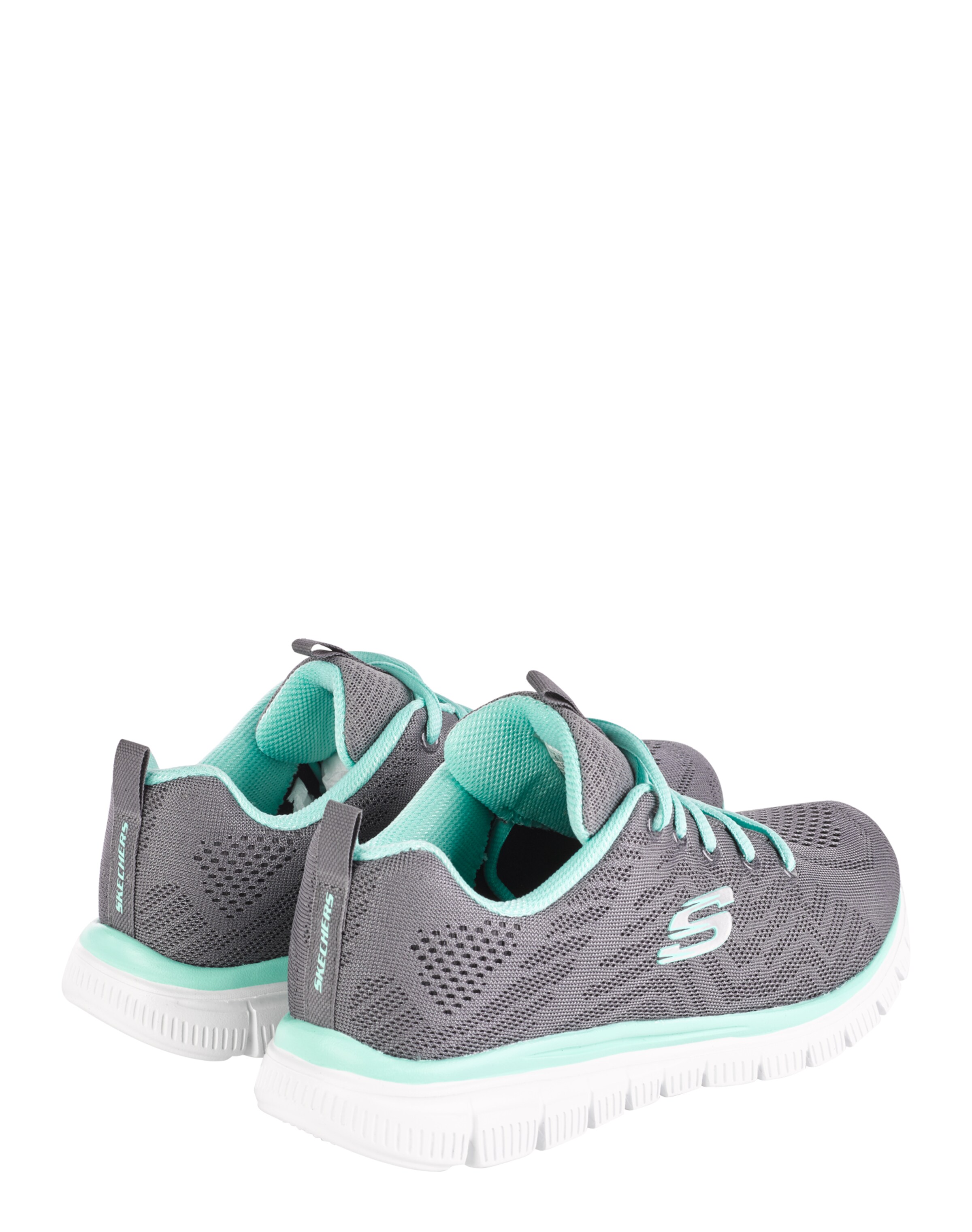 SKECHERS Matalavartiset tennarit 'Graceful Get Connected' värissä harmaa