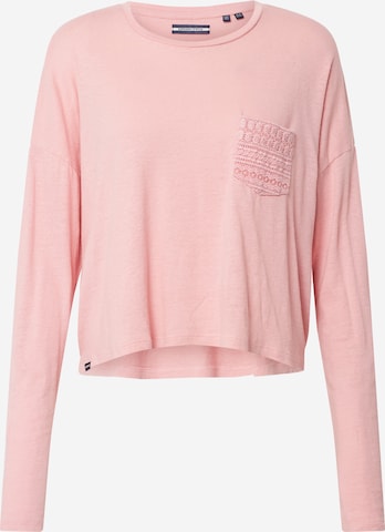 rozā Superdry T-Krekls 'Montauk': no priekšpuses
