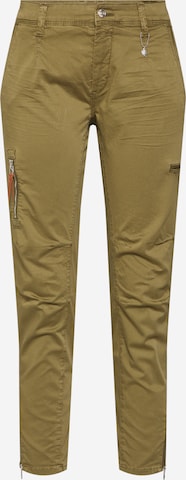 MAC Kalhoty 'RICH' – zelená: přední strana