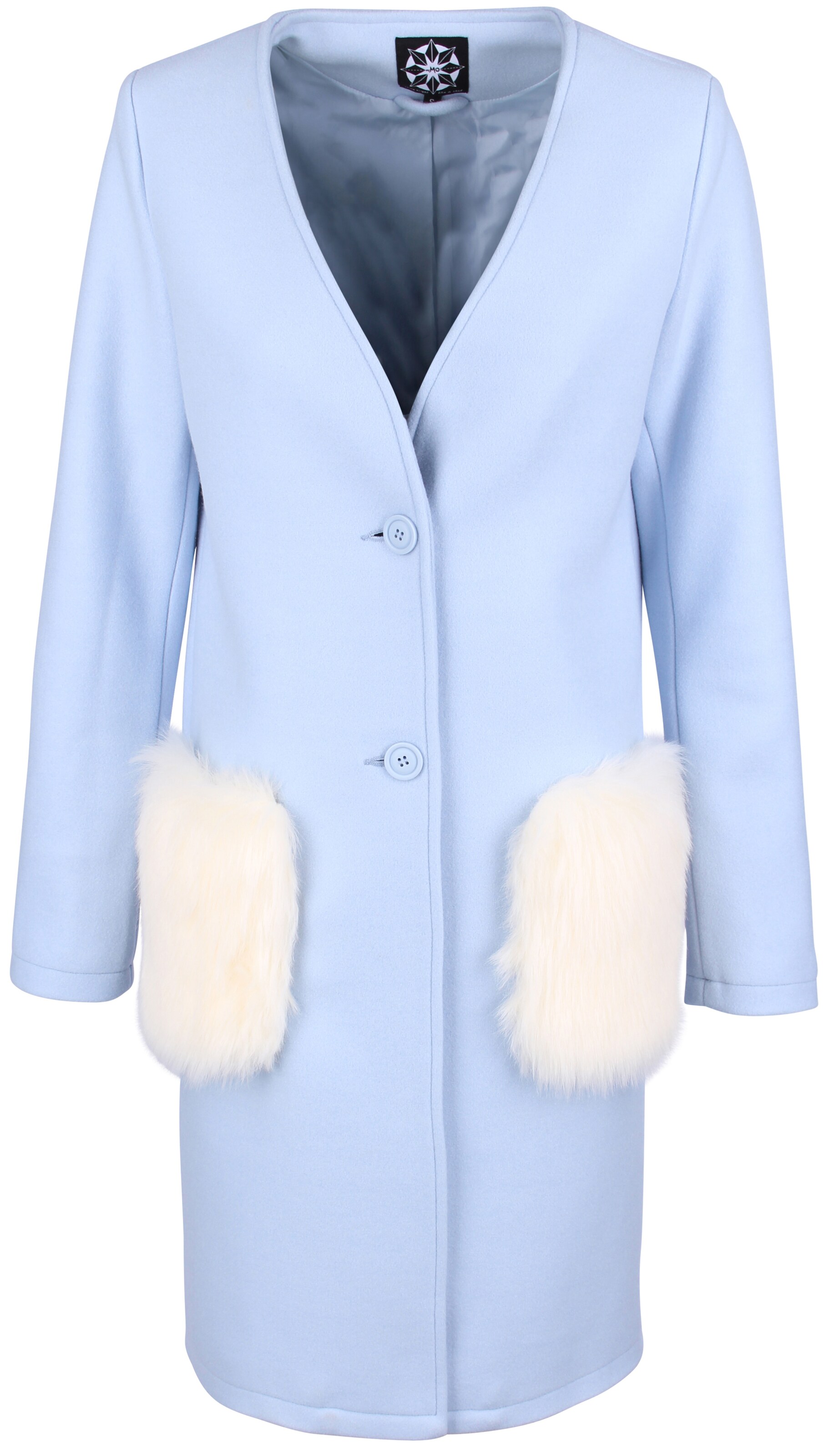 MYMO - Tussenmantel in de kleur Blauw