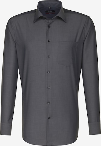 SEIDENSTICKER Regular fit Business Shirt 'Modern' in Grey: front