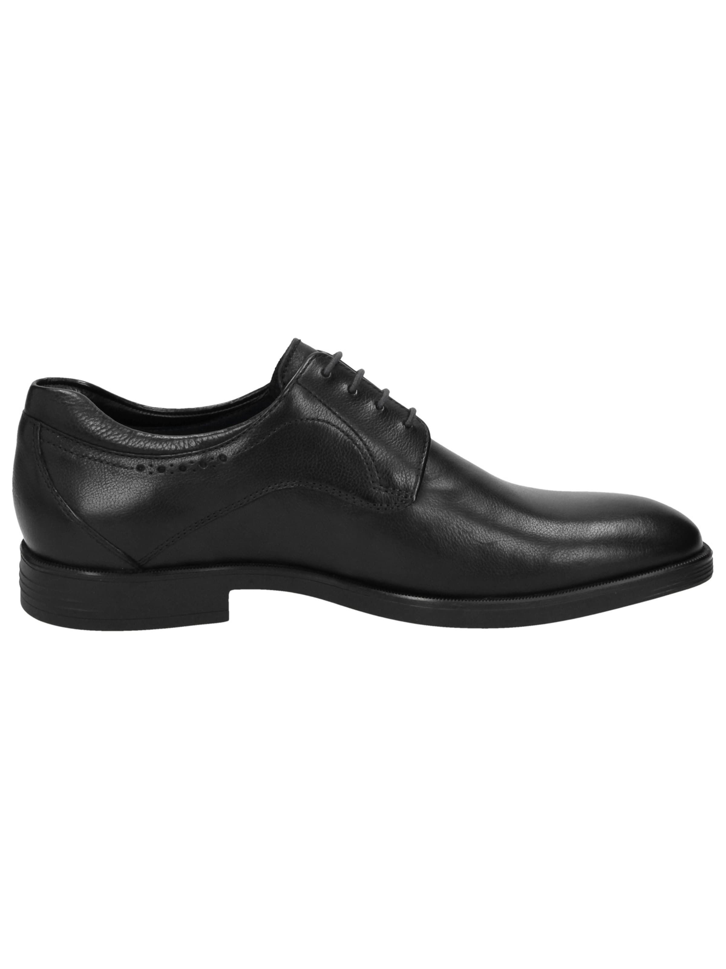 SIOUX Lace-up shoe in Black