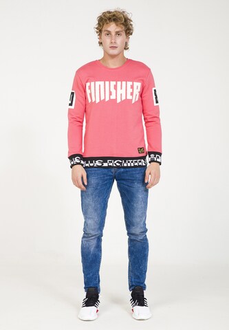 Sweat-shirt PLUS EIGHTEEN en rose