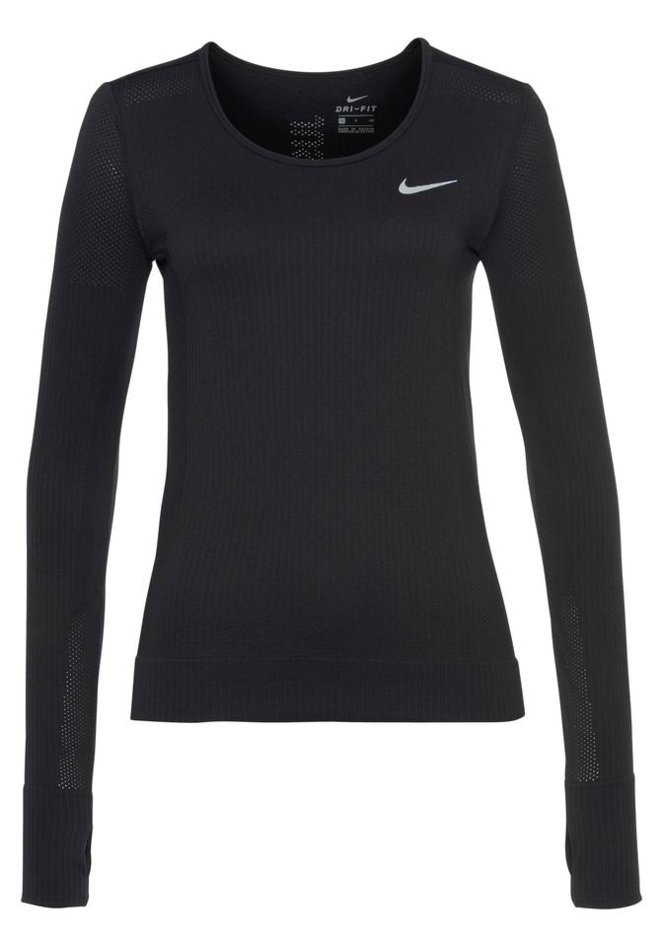 NIKE - Nike Laufshirt in schwarz