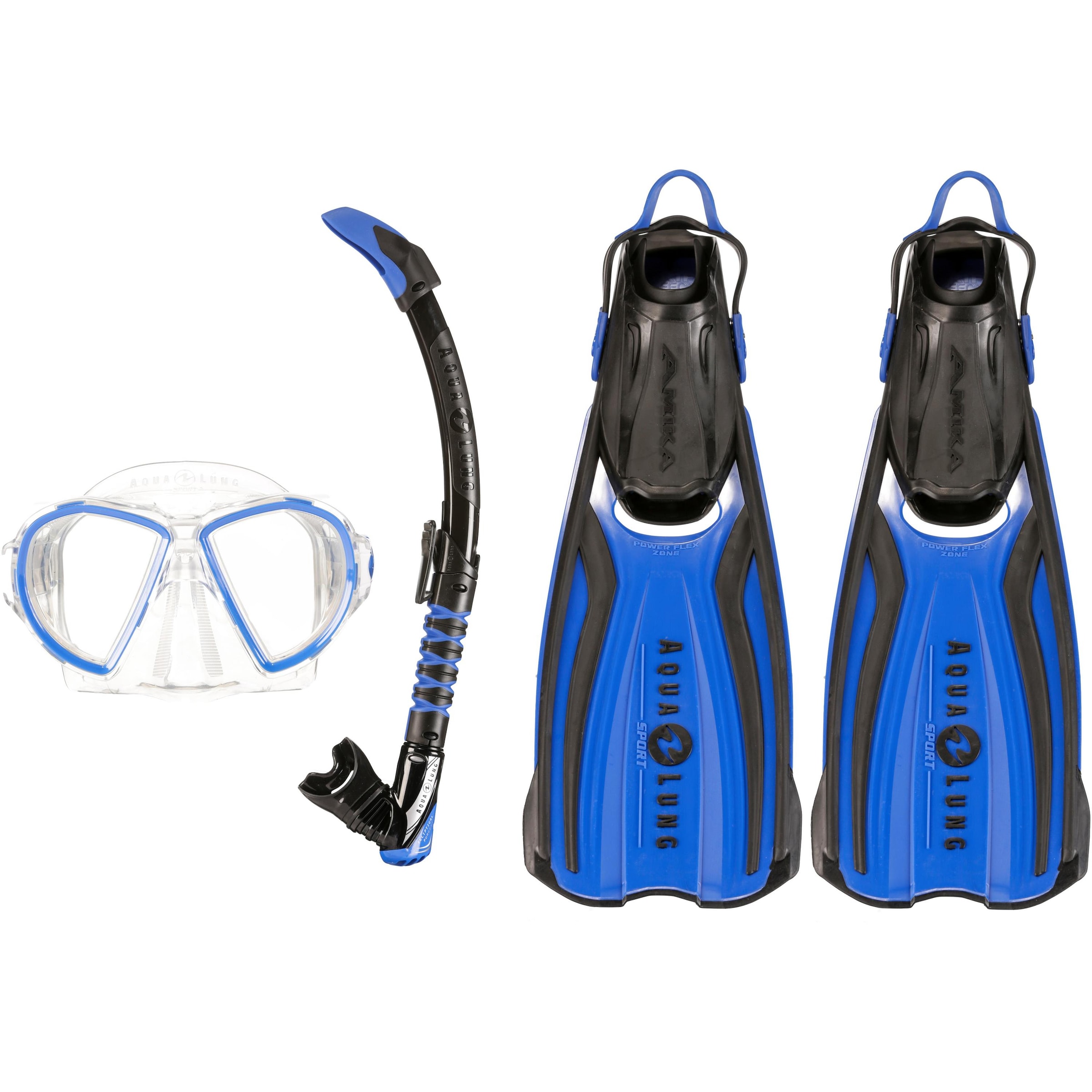 Aqua Lung Sport - Schnorchelset 'Duetto' in blau