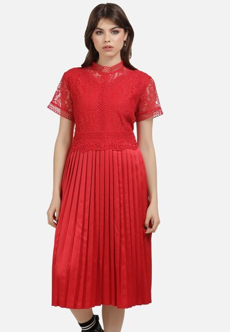 MYMO Dress 'Rocks' in Red: front