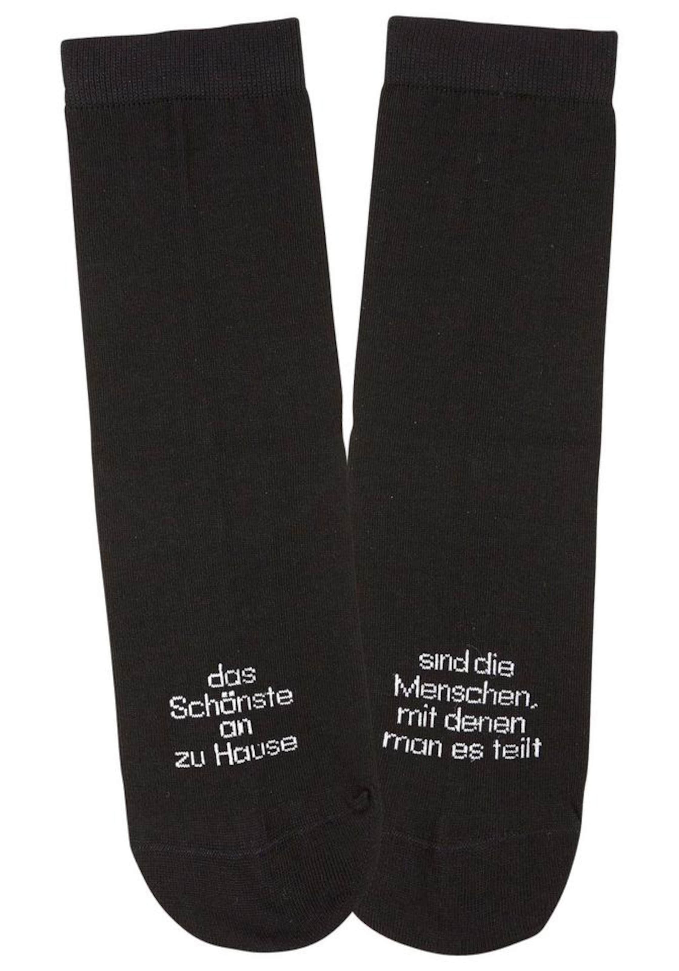 BENCH Socken in Schwarz