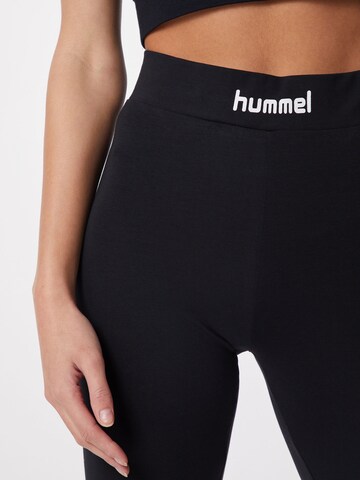 Skinny Leggings 'Debee' de la hummel hive pe negru