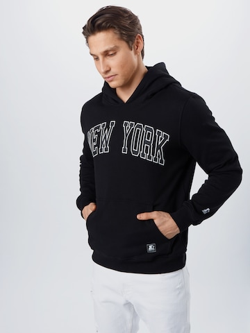 Starter Black Label Regular Fit Sweatshirt 'New York' in Schwarz: predná strana