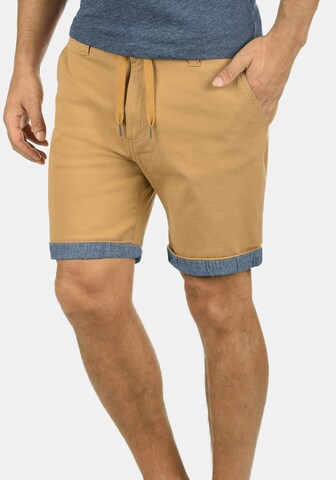 !Solid Regular Chino Pants 'Lagoa' in Beige: front