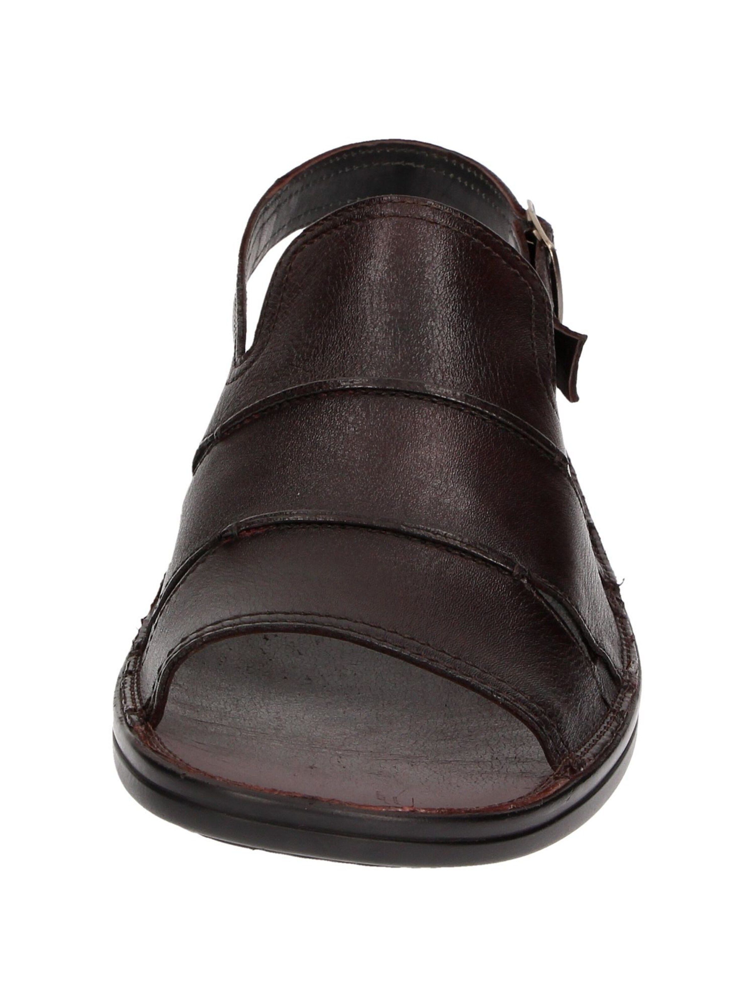 Männer Offene Schuhe SIOUX Sandale 'Venezuela' in Weinrot - FL72766