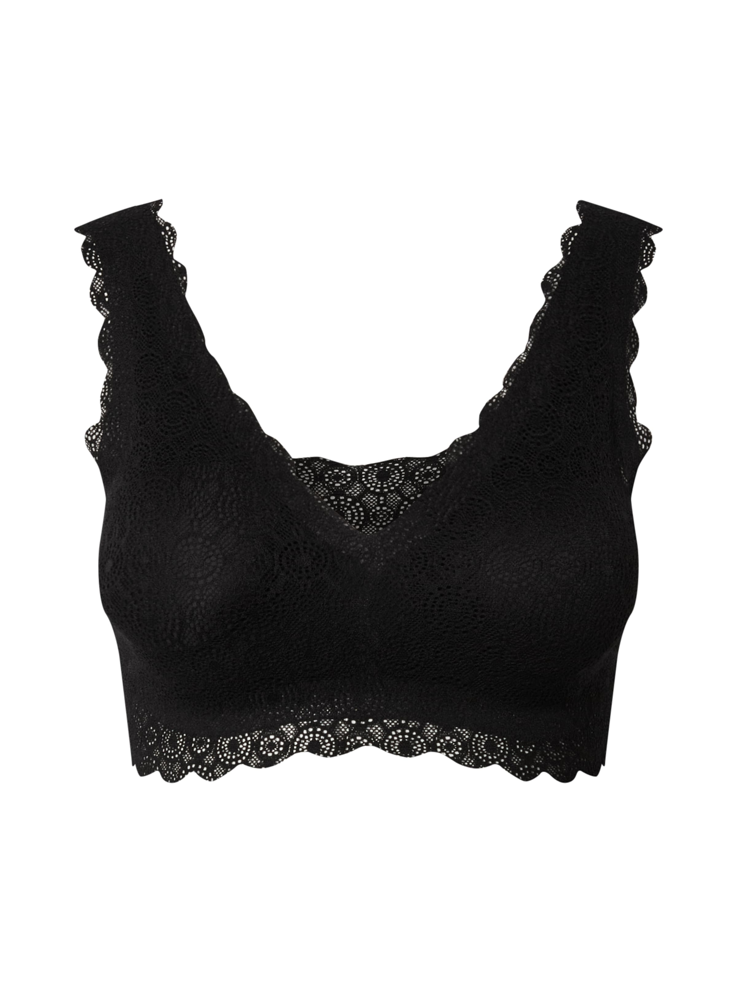 MAGIC Bodyfashion Regular Bra 'Dream' in Black: front